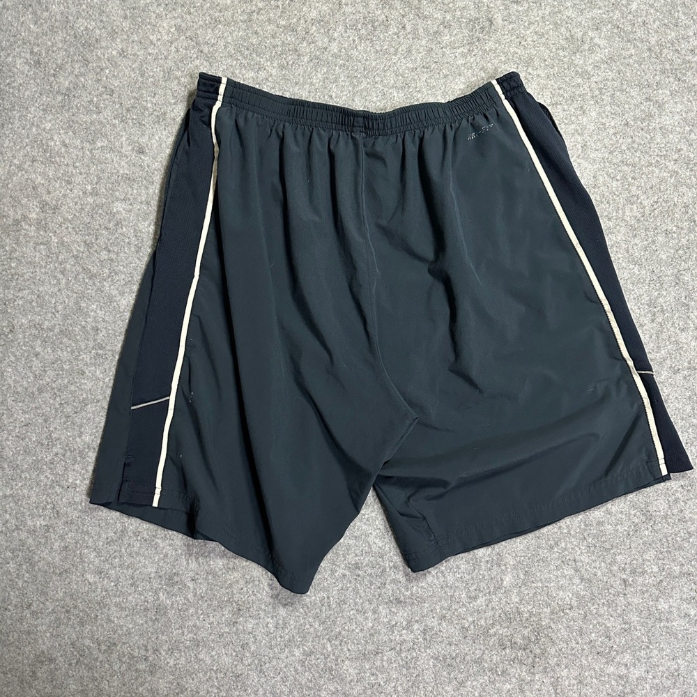Nike Running Challenger Shorts Mens XL Black Lightweight Athletic 7" Inseam